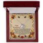Thanksgiving-Put Into Words-Love Knot Necklace