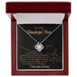 Mom-The Lion-Love Knot Necklace