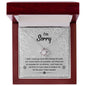 Sorry-Change The Past-Love Knot Necklace