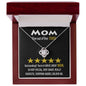 Mom-Five Stars-Love Knot Necklace