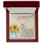 Daughter-The First Time-Love Knot Necklace