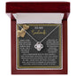 Soulmate-Heart To Heart-Love Knot Necklace