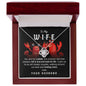 Wife-Old Lobster Couples-Love Knot Necklace