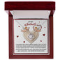 Soulmate-Sweep My Heart-Love Knot Necklace