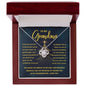 Grandma-My Guiding Light-Love Knot Necklace