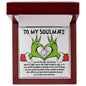 Soulmate-Perfect Knight - Love Knot Necklace
