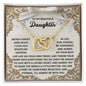 Daughter-Beautiful And Eternal-Interlocking Hearts