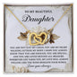 Daughter-Beneath Your Wings-Interlocking Hearts