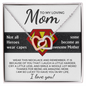 Mom-Awesome Mother-Interlocking Hearts