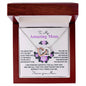 Mom-Forever Grateful-Interlocking Hearts