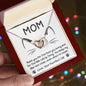 Cat Mom-When I'm Mean-Interlocking Hearts