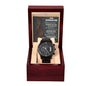 Stepdad-Into The Person-Metal Chronograph Watch
