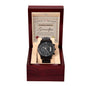 Grandpa-Everything You Do-Metal Chronograph Watch