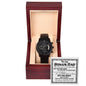 Bonus Dad-Gift Of Life-Metal Chronograph Watch
