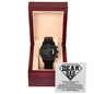 Dad-Been My Hero-Metal Chronograph Watch