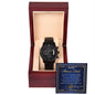Bonus Dad-My Life Better-Metal Chronograph Watch