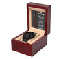Stepdad-Into The Person-Metal Chronograph Watch