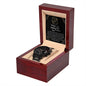 Dad-Farter's Day-Metal Chronograph Watch