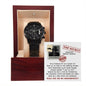 Groomsman-Top Secret-Metal Chronograph Watch