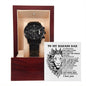 Dad-Important Person-Metal Chronograph Watch