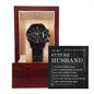 Future Husband - Beat of my Heart - Black Chronograph Watch