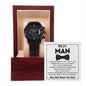 Best Man - Always Be Ready - Black Chronograph Watch
