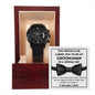 Groomsman - Special Way - Black Chronograph Watch