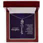 Daughter - Shine Bright - Flower Name Necklace