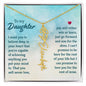 Daughter - Win or Learn - Flower Name Necklace