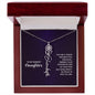 Daughter - Shine Bright - Flower Name Necklace