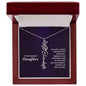Daughter - Shine Bright - Flower Name Necklace