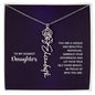 Daughter - Shine Bright - Flower Name Necklace