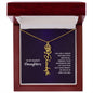 Daughter - Shine Bright - Flower Name Necklace