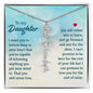 Daughter - Win or Learn - Flower Name Necklace
