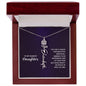 Daughter - Shine Bright - Flower Name Necklace