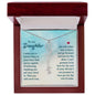 Daughter - Win or Learn - Flower Name Necklace