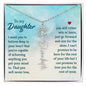 Daughter - Win or Learn - Flower Name Necklace