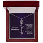 Daughter - Shine Bright - Flower Name Necklace