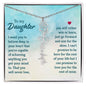 Daughter - Win or Learn - Flower Name Necklace