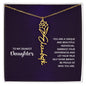 Daughter - Shine Bright - Flower Name Necklace