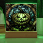 Halloween-Pumpkin Stained Glass-Acrylic