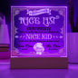 Christmas-Nice List Certificate-Acrylic