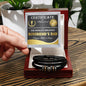 Boyfriend's Dad-Officially Recognized -Bracelet