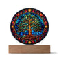 Christmas Tree of Life Acrylic