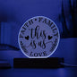 This Is Us Faith - Circle Acrylic