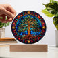 Christmas Tree of Life Acrylic