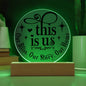 This Is Us Bliss - Circle Acrylic