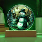 Christmas Snowman Acrylic