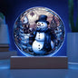 Christmas Snowman Acrylic