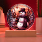 Christmas Snowman Acrylic